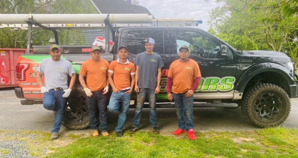 Talented roofing team in Easton MD